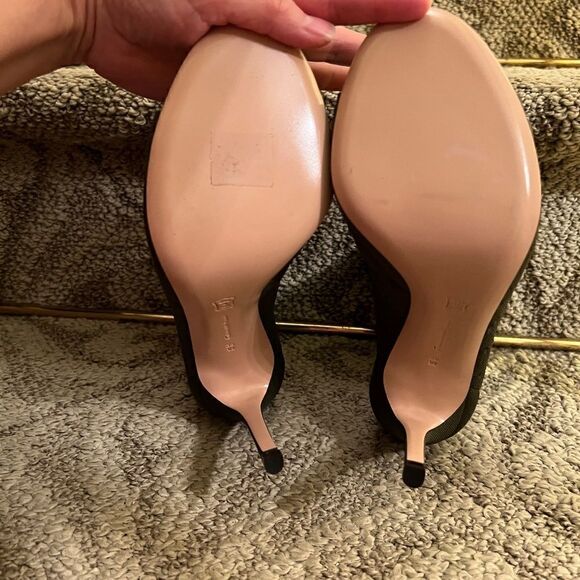 $1095 Gianvito Rossi Open Toe Stretch Knit Stiletto Heel Booties 38.5 or 8.5 - Picture 10 of 11